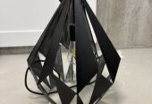 Lampe suspendue noire moderne