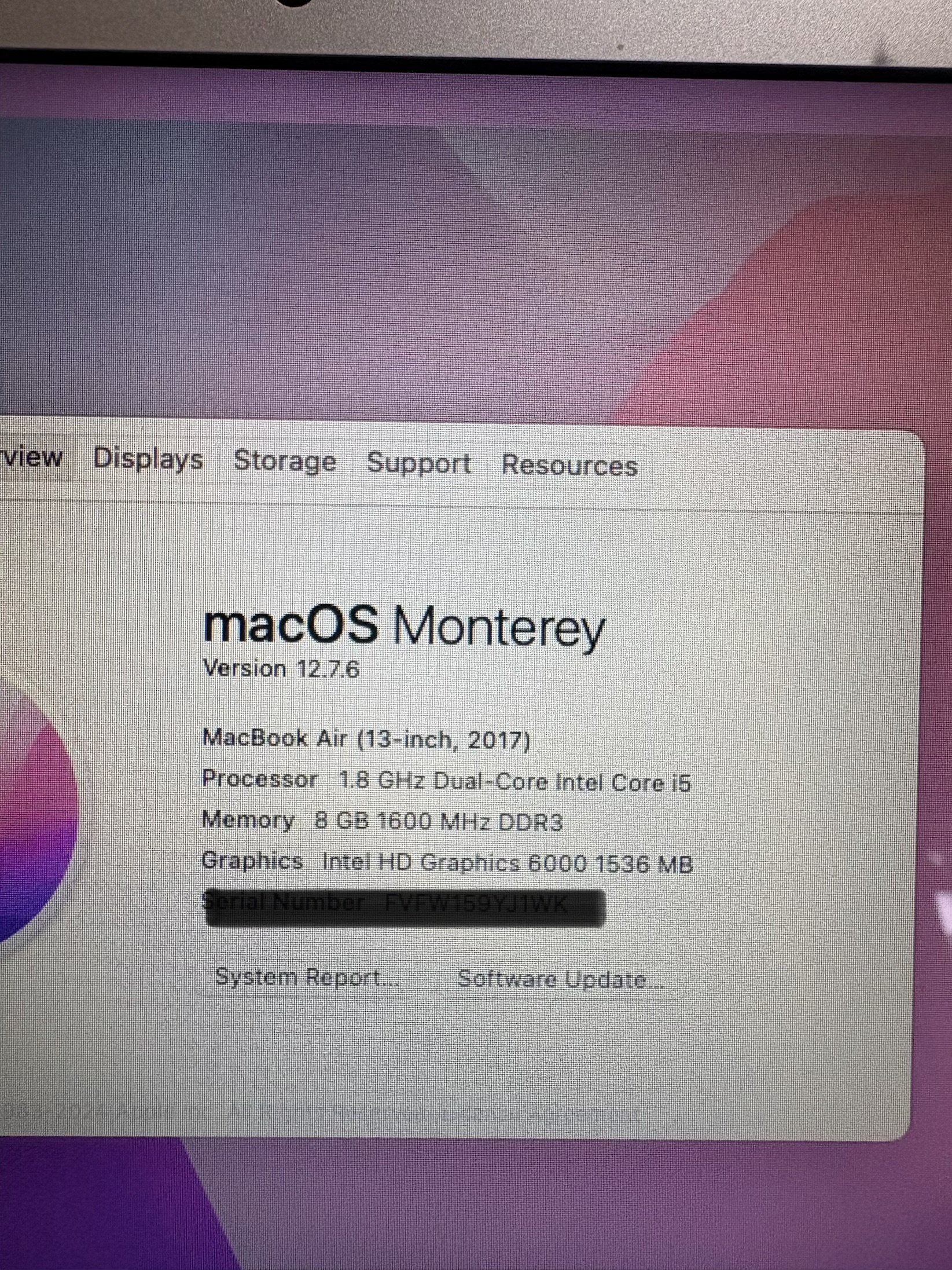 MacBook Air 13″ 2017